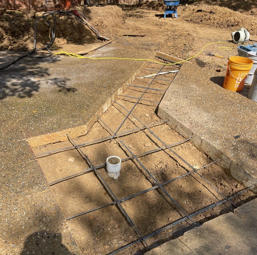 concrete work
